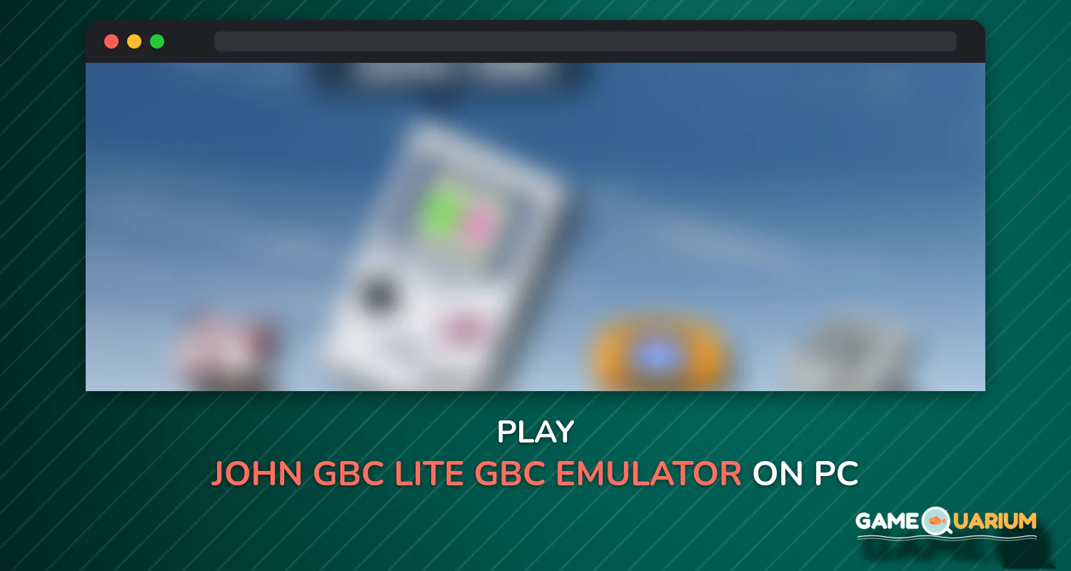John GBC Lite - GBC emulator on Windows