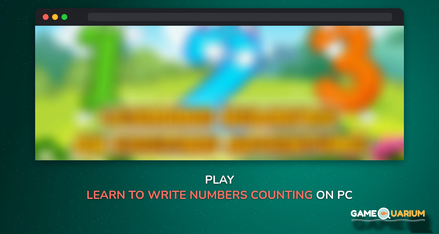 Learn to Write Numbers! Counting games for kids on Windows