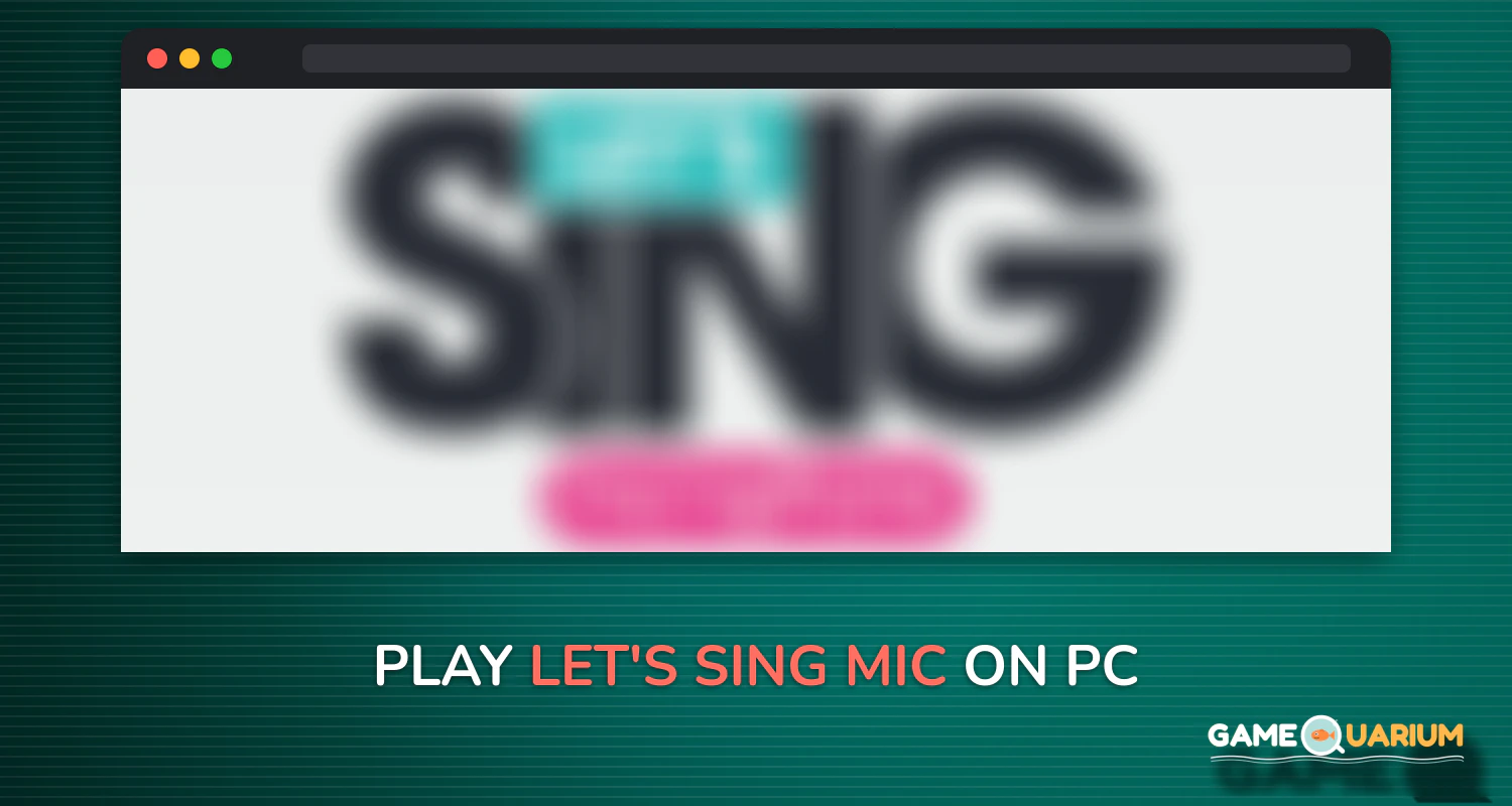 Let's Sing Mic on Windows Let's Sing Mic on Windows