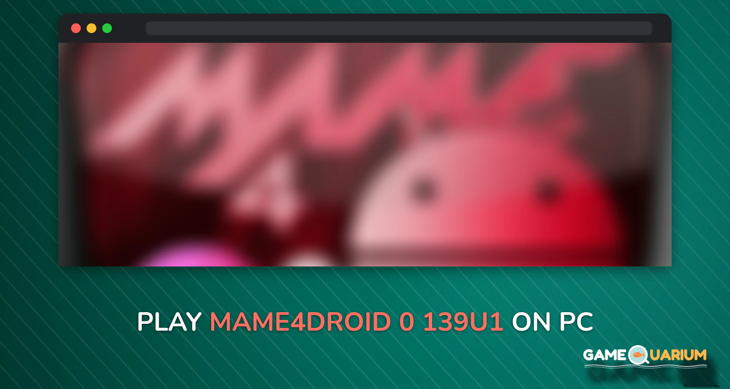 MAME4droid  (0.139u1) on Windows
