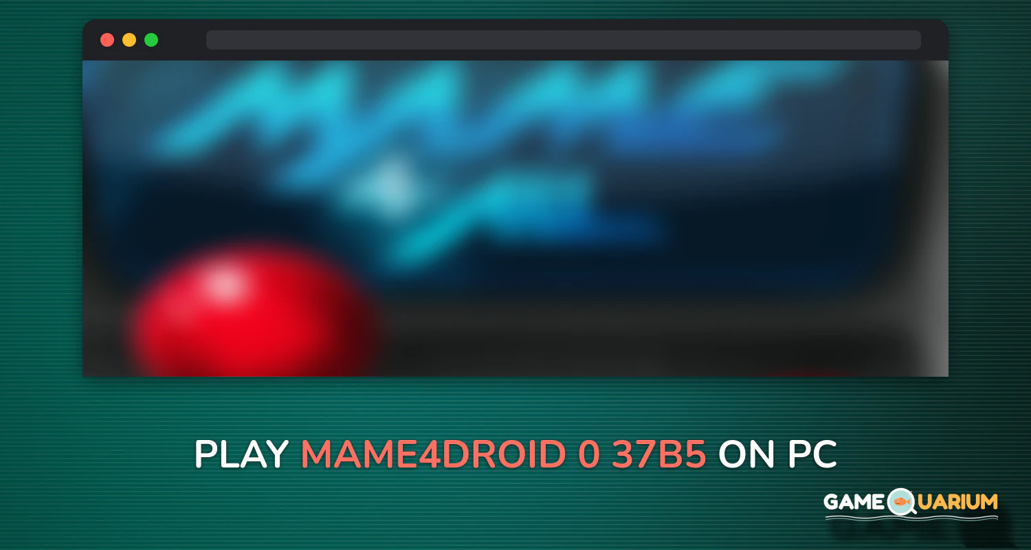 MAME4droid (0.37b5) on Windows MAME4droid (0.37b5) on Windows