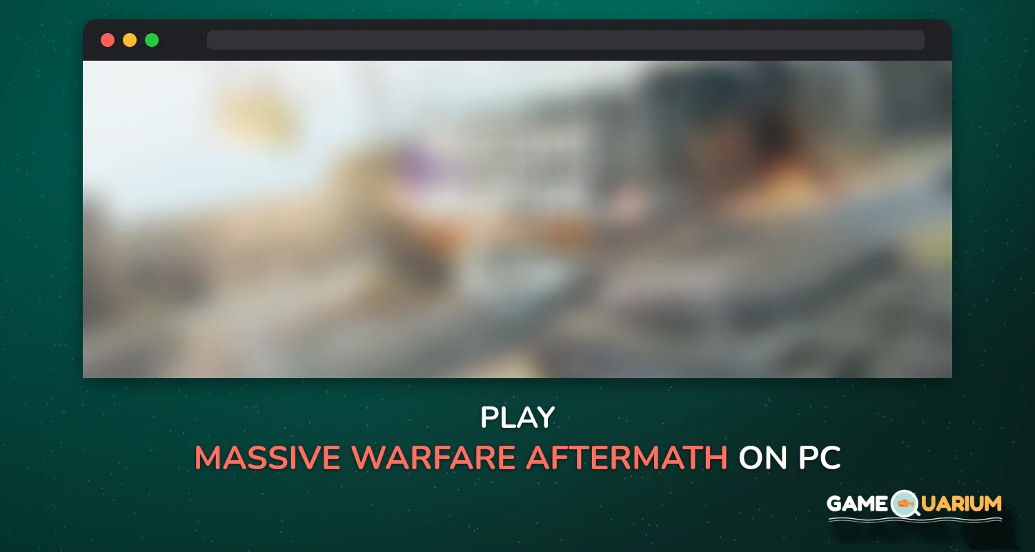 Massive Warfare: Aftermath on Windows Massive Warfare: Aftermath on Windows
