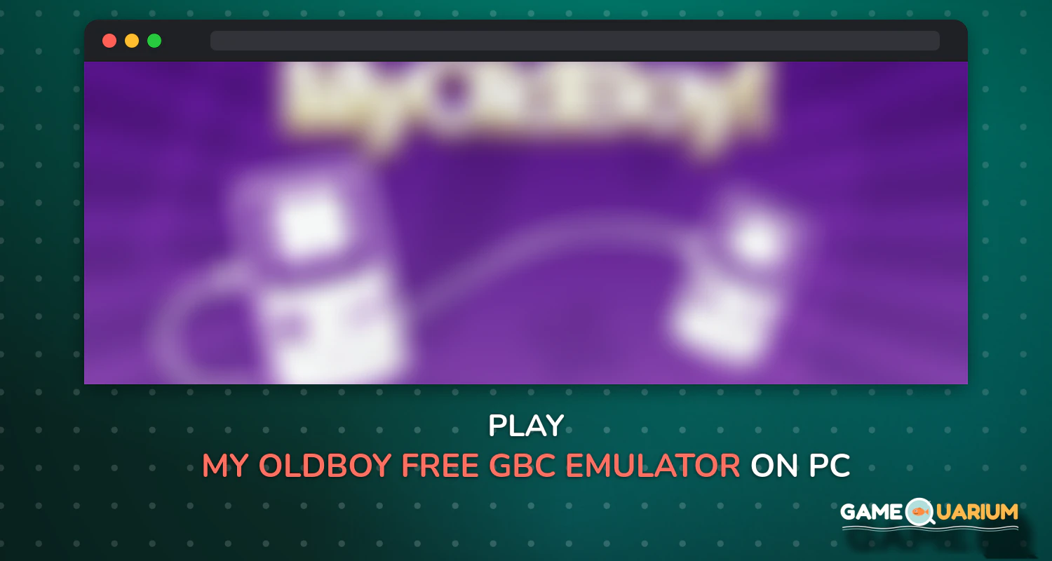 My OldBoy! Free - GBC Emulator on Windows My OldBoy! Free - GBC Emulator on Windows