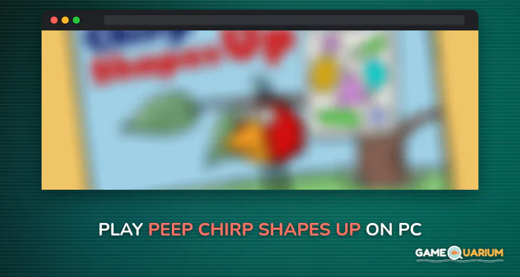 PEEP Chirp Shapes Up on Windows PEEP Chirp Shapes Up on Windows