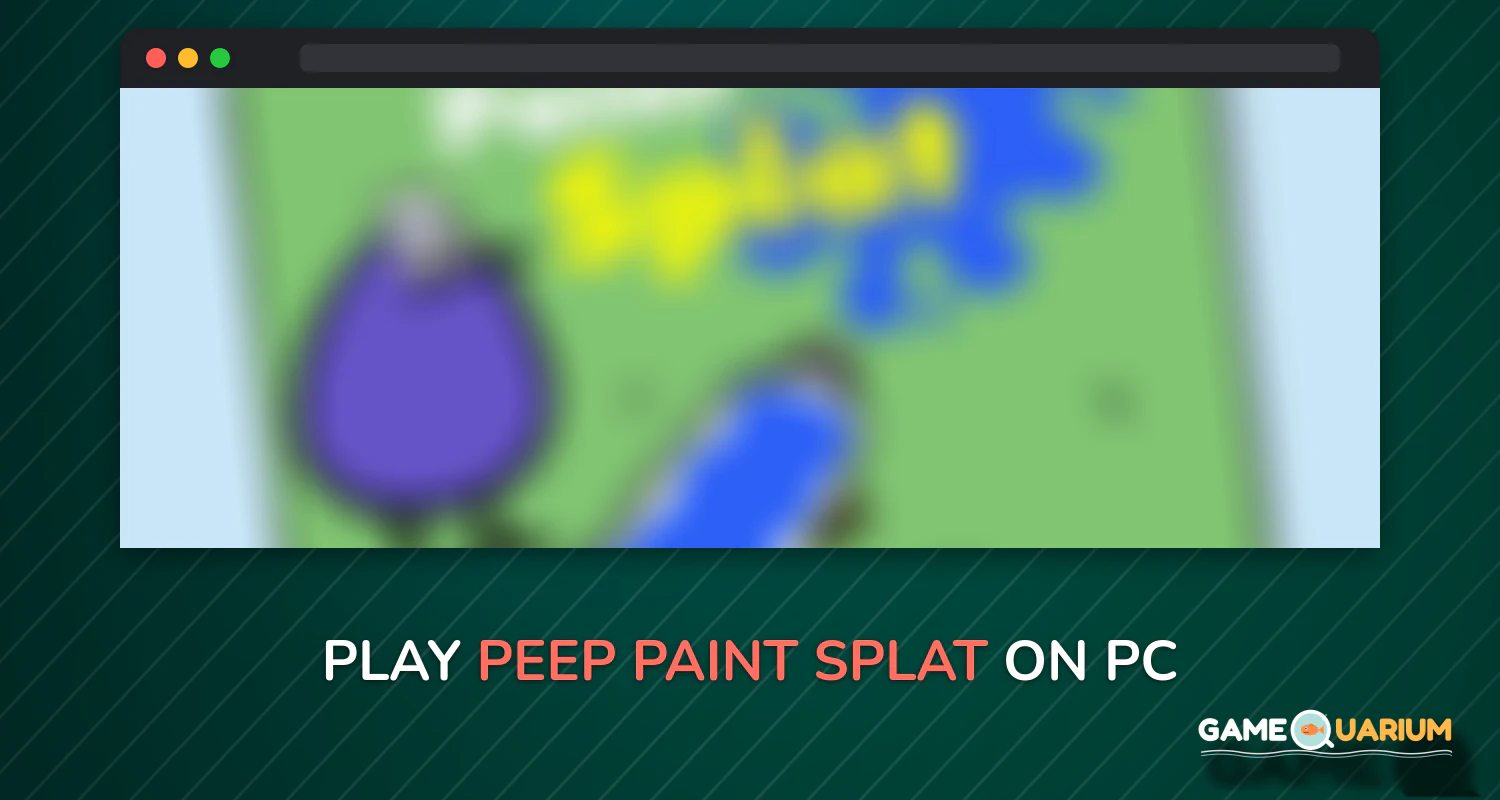 PEEP Paint Splat on Windows
