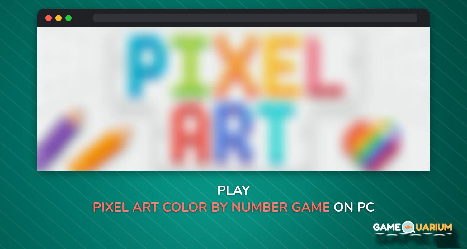 Pixel Art: Color by Number Game on Windows
