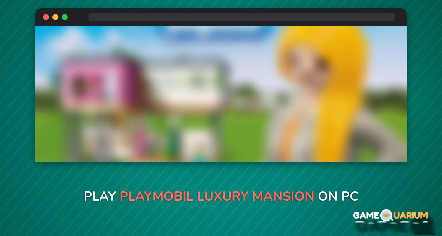 PLAYMOBIL Luxury Mansion on Windows PLAYMOBIL Luxury Mansion on Windows