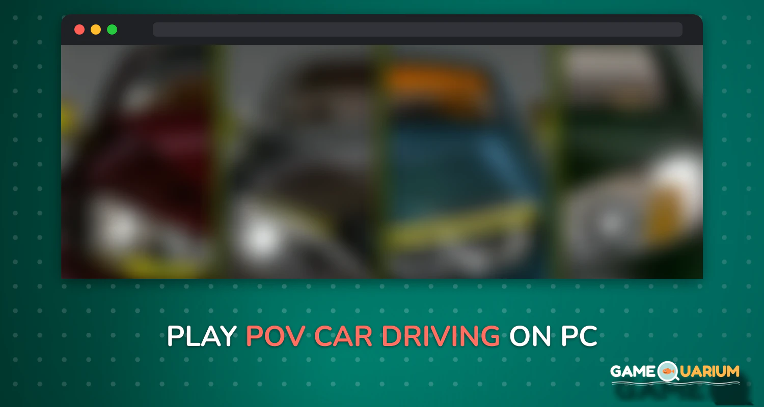 POV Car Driving on Windows POV Car Driving on Windows