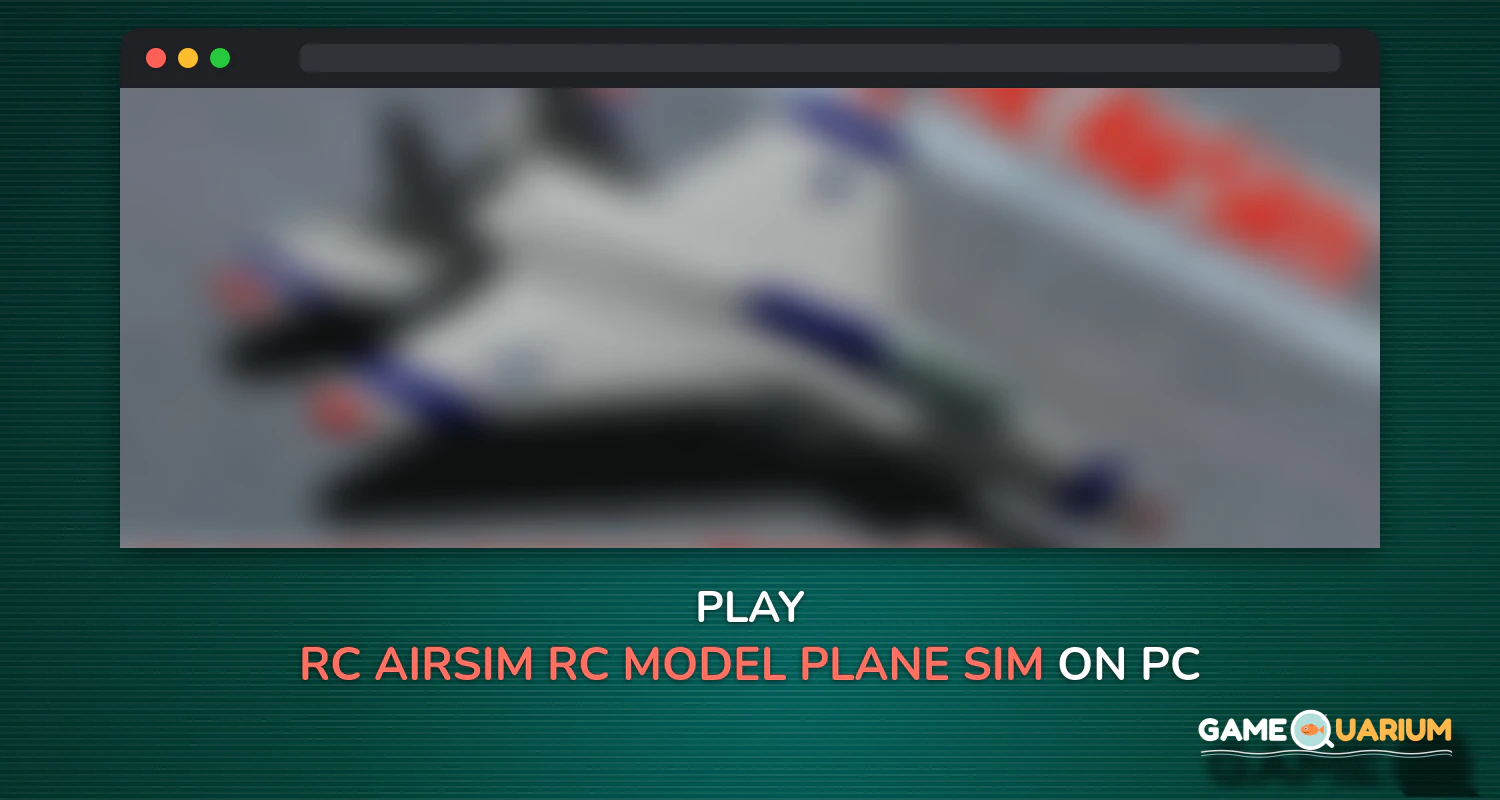 RC-AirSim - RC Model Plane Sim on Windows
