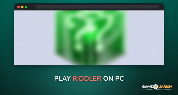 Riddler on Windows Riddler on Windows