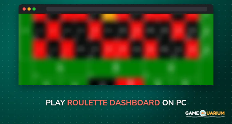 Roulette Dashboard on Windows