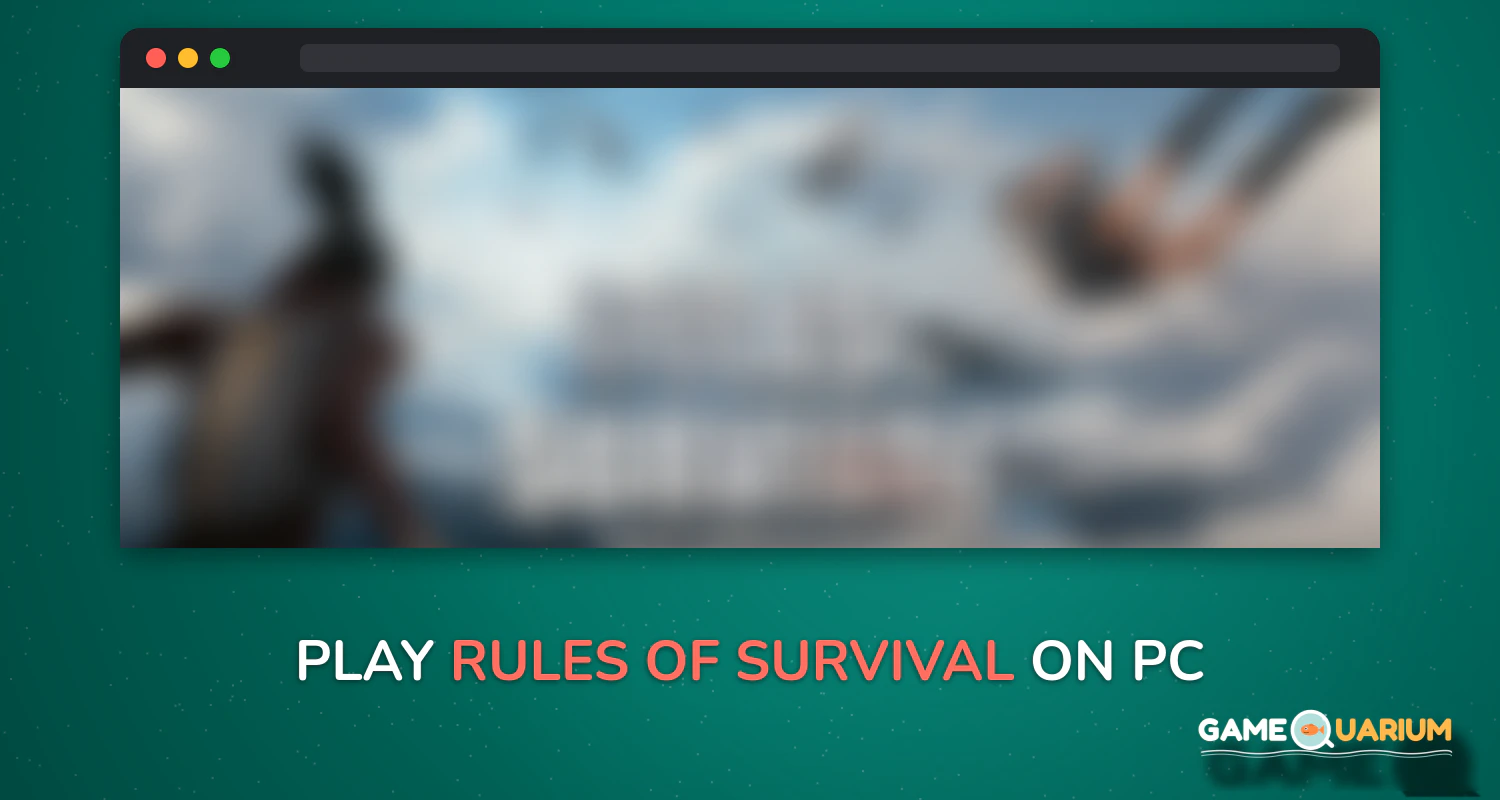 RULES OF SURVIVAL on Windows RULES OF SURVIVAL on Windows