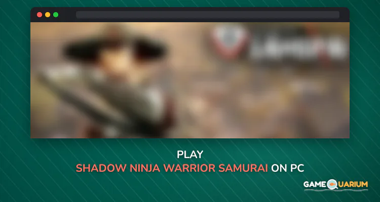 Shadow Ninja Warrior - Samurai Fighting Games 2018 on Windows