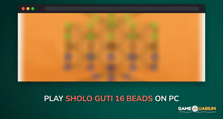 Sholo Guti (ষোল গুটি) - 16 Beads on Windows