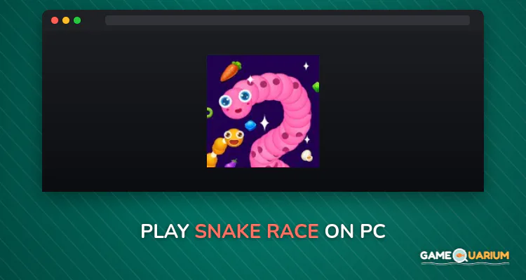 Snake Race on Windows Snake Race on Windows