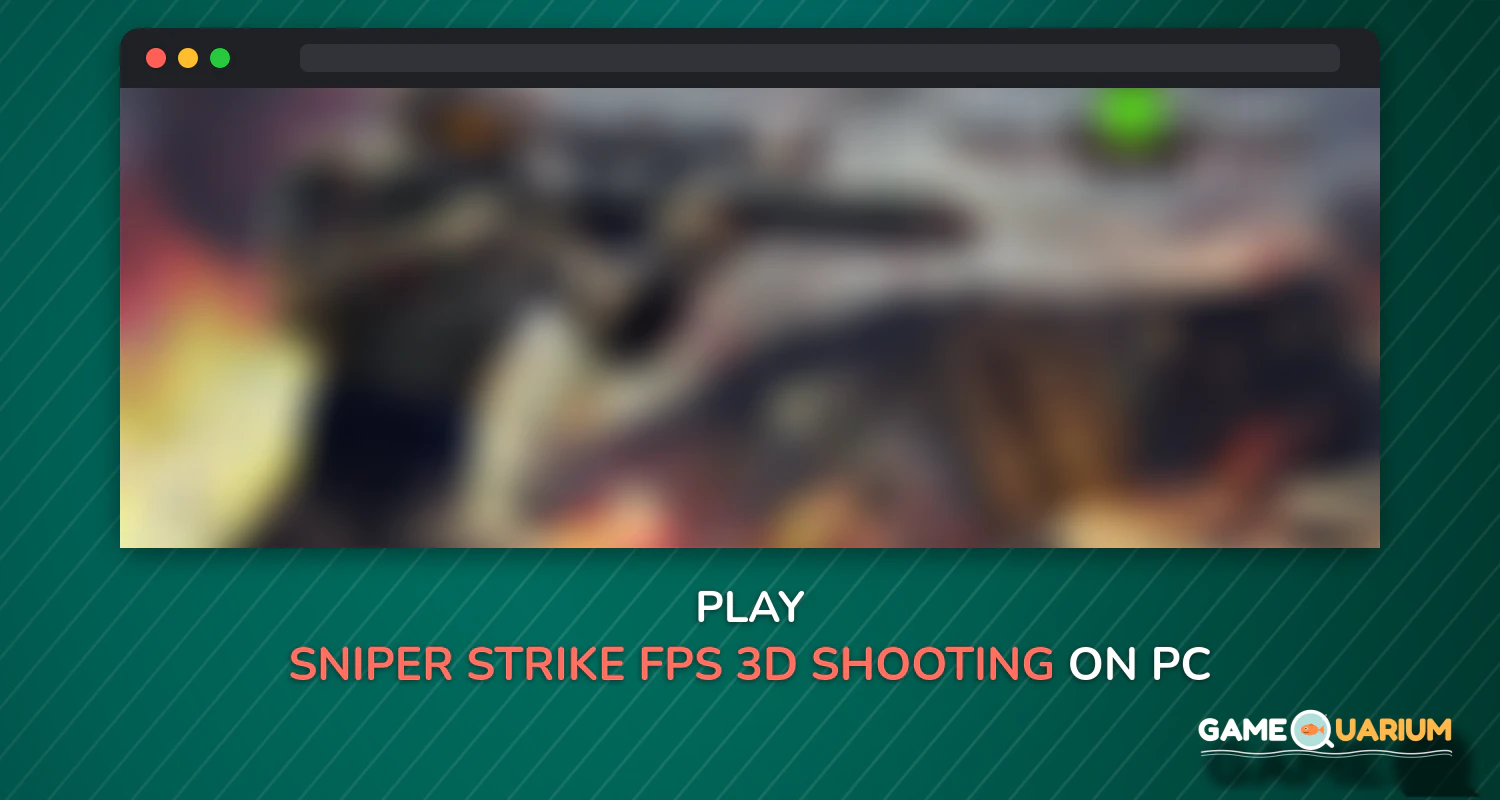 Sniper Strike – FPS 3D Shooting Game on Windows