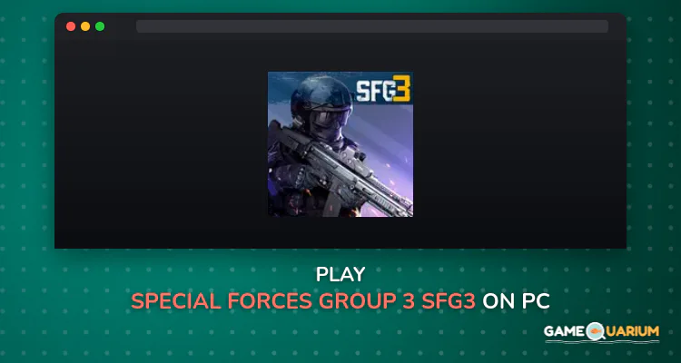 Special Forces Group 3: SFG3 on Windows