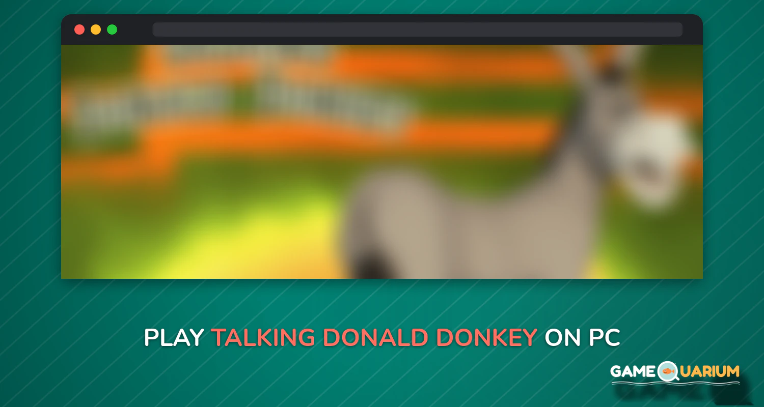 Talking Donald Donkey on Windows Talking Donald Donkey on Windows