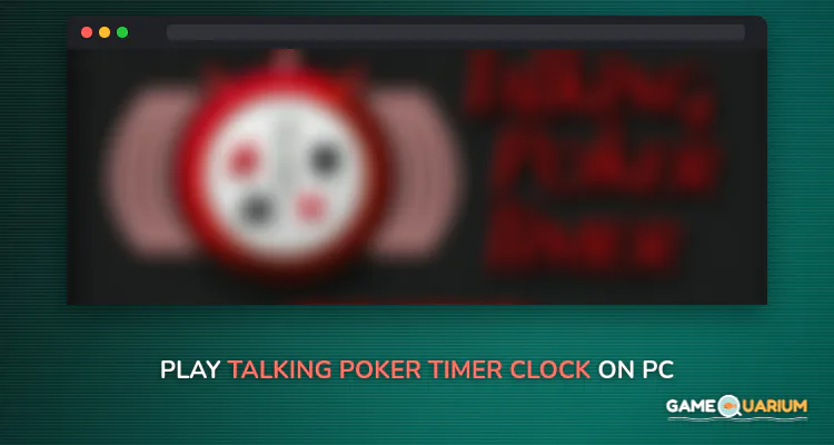 Talking Poker Timer - Clock on Windows