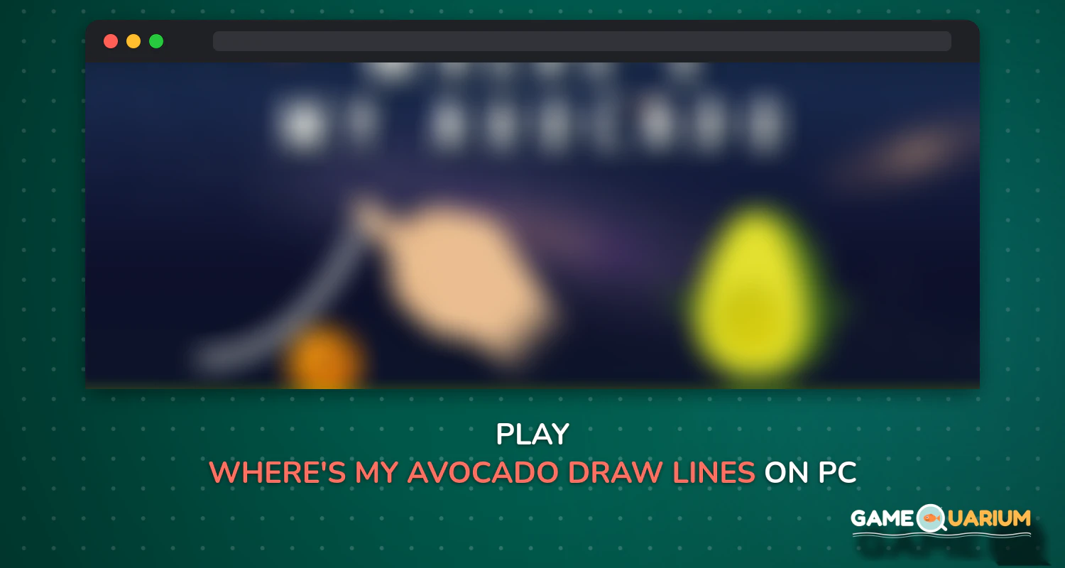 Where's My Avocado? Draw lines on Windows