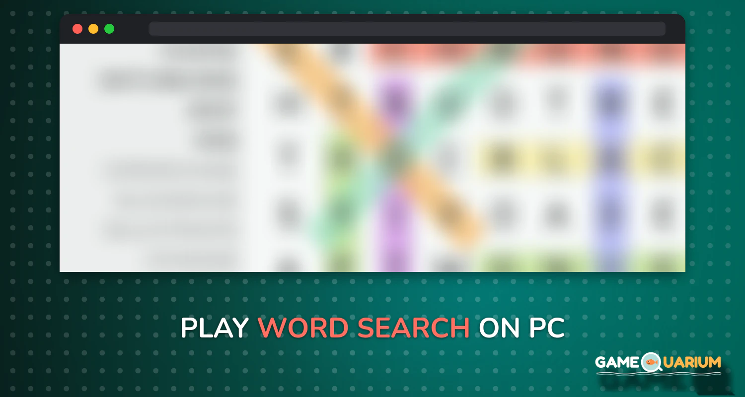 Word Search on Windows Word Search on Windows